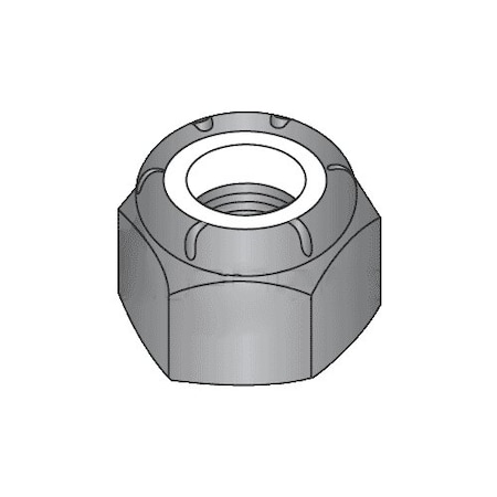 Nylon Insert Lock Nut, 3/4-10, Steel, Grade C, Black Phosphate, 400 PK